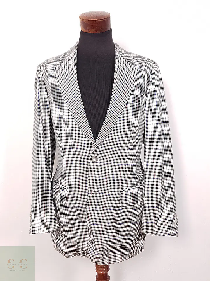 Blazer Becon Non Plus Ultra Lana Virgen Viscosa Seda - Talla M 2