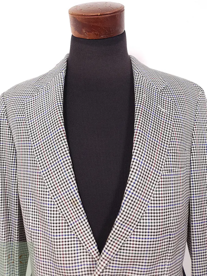 Blazer Becon Non Plus Ultra Lana Virgen Viscosa Seda - Talla M 3