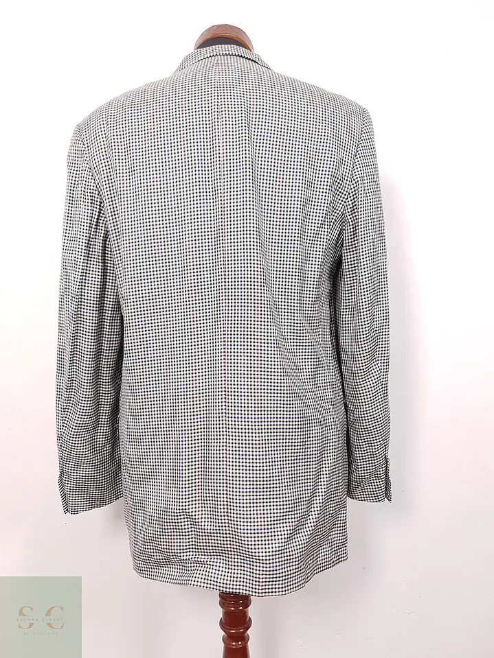 Blazer Becon Non Plus Ultra Lana Virgen Viscosa Seda - Talla M 10
