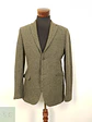 Blazer Hym Verde Símil Tweed 70% Lana con Coderas - Talla S - Miniatura 1