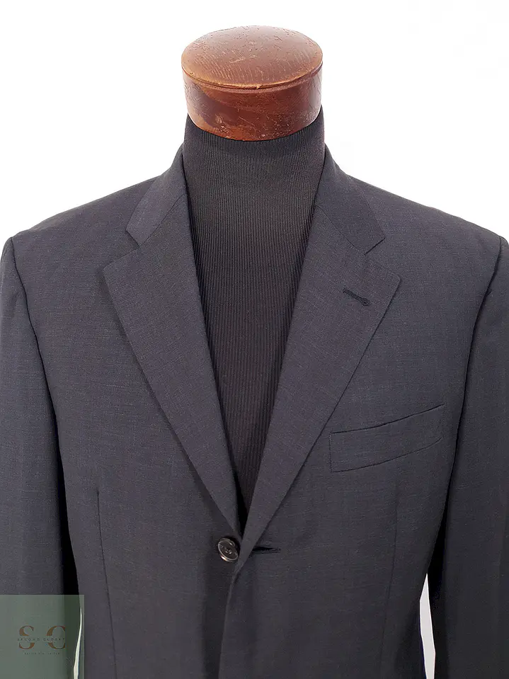 Blazer Joop Plomo Oscuro 100% Lana Virgen - Talla ML 6