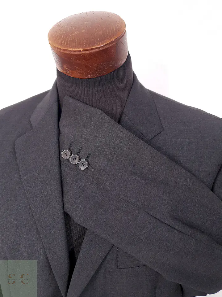 Blazer Joop Plomo Oscuro 100% Lana Virgen - Talla ML 7