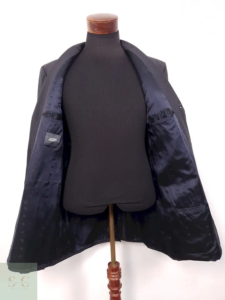 Blazer Joop Plomo Oscuro 100% Lana Virgen - Talla ML 11