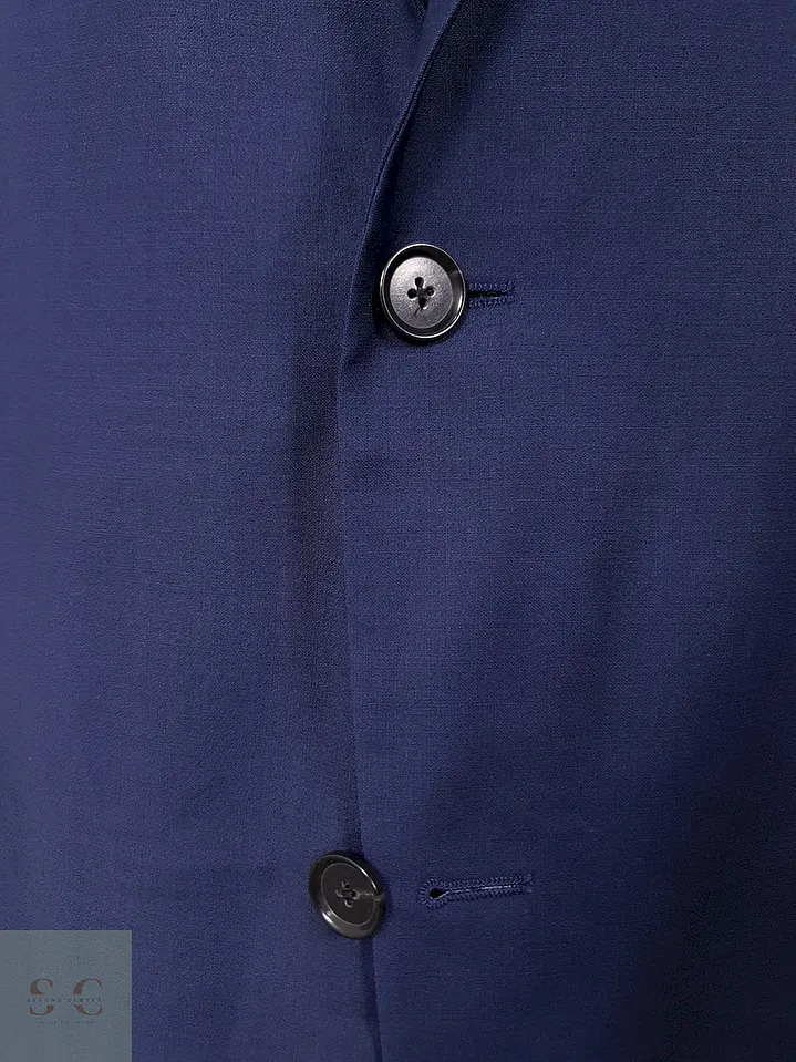 Blazer Joop Azul Rey Lana Poliamida Elastano - Talla LXL 3