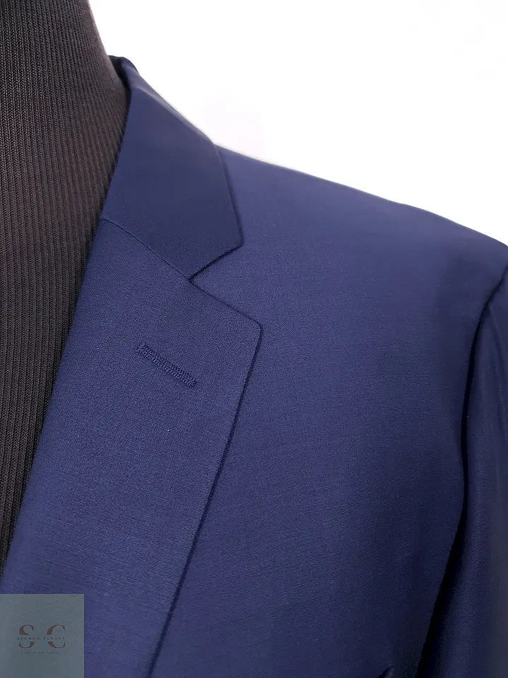 Blazer Joop Azul Rey Lana Poliamida Elastano - Talla LXL 5