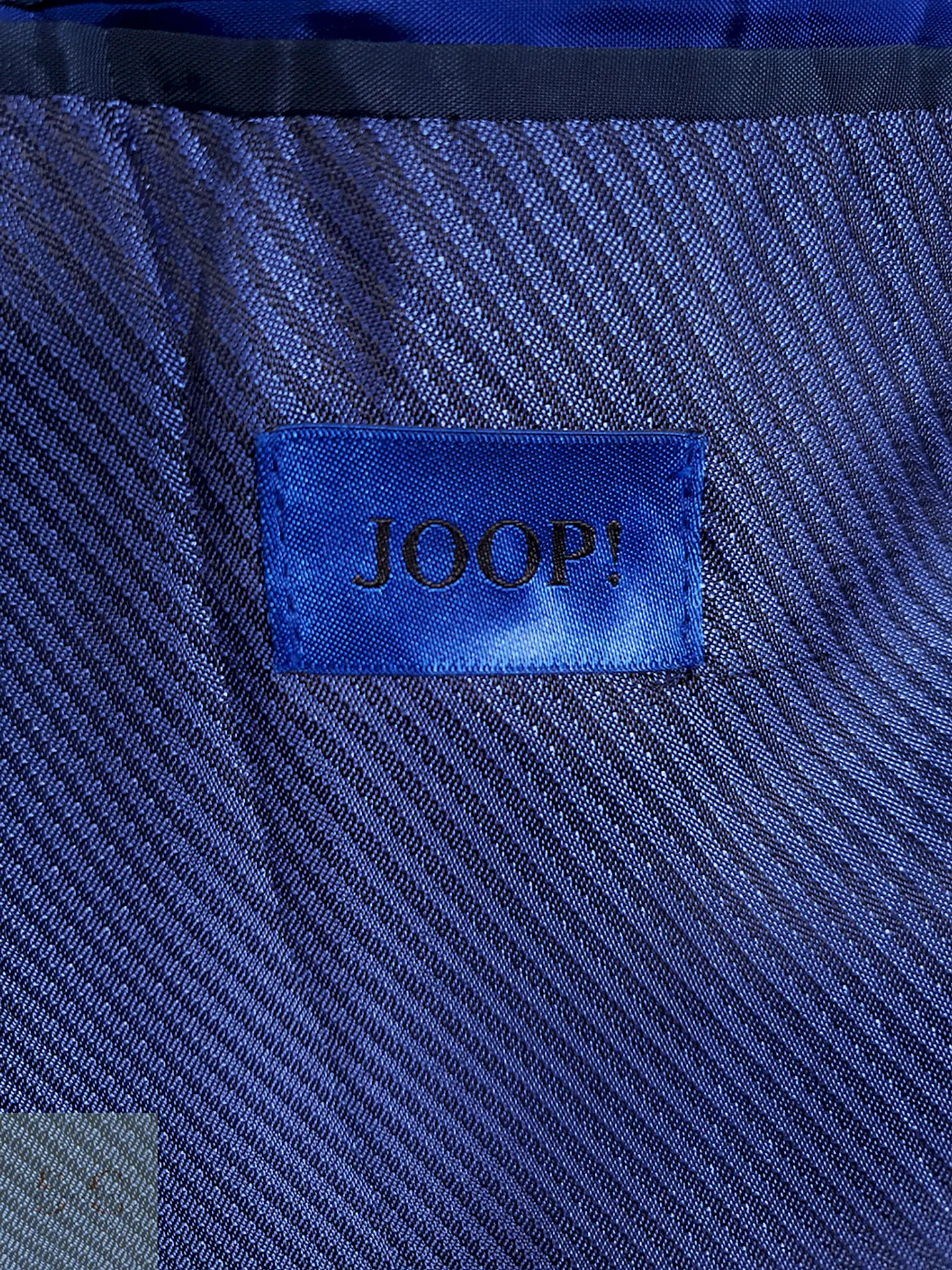 Blazer Joop Azul Rey Lana Poliamida Elastano - Talla LXL 8