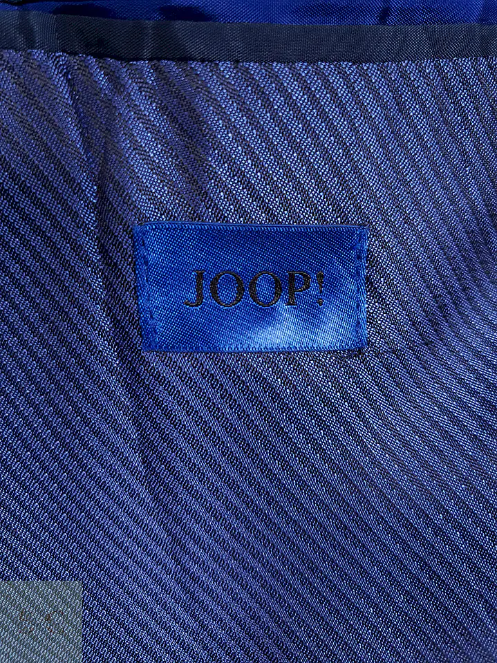 Blazer Joop Azul Rey Lana Poliamida Elastano - Talla LXL 8