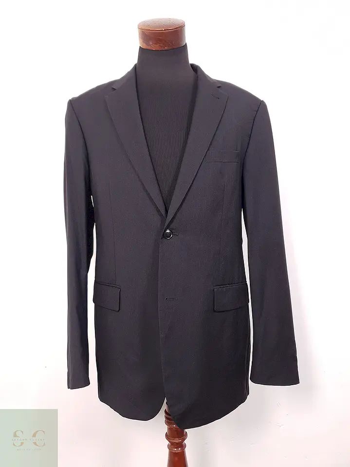 Blazer Roy Robson Plomo Muy Oscuro 100% Lana Virgen Reda - Talla L 1