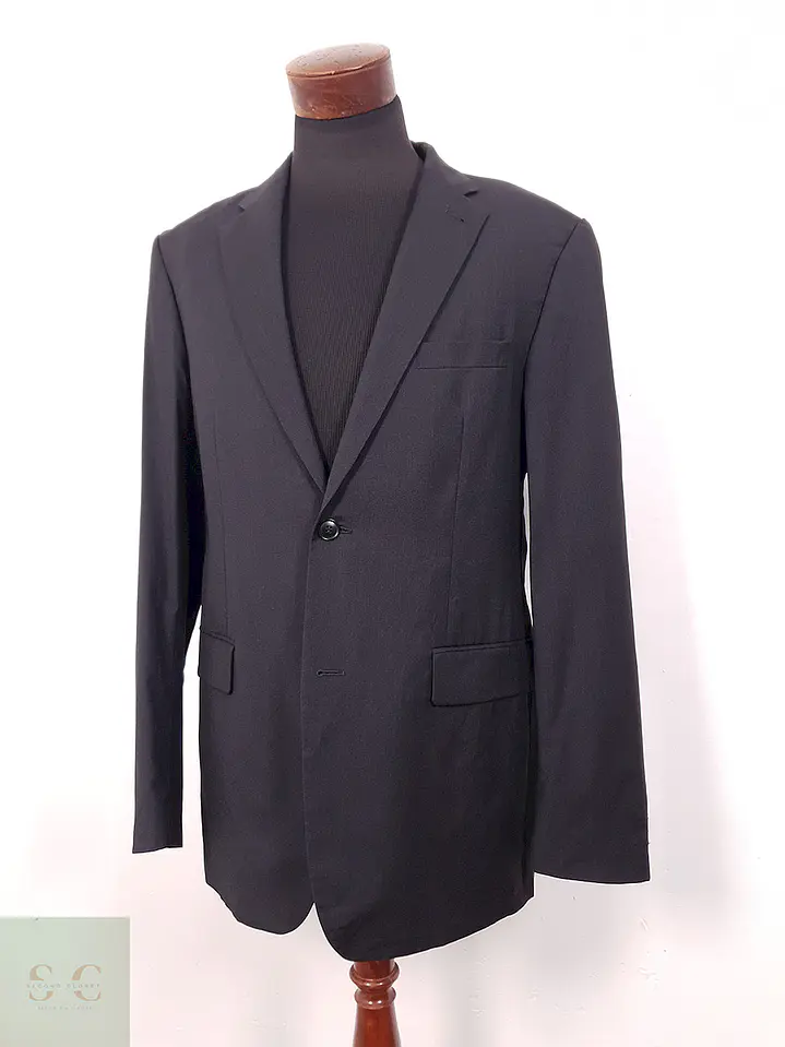 Blazer Roy Robson Plomo Muy Oscuro 100% Lana Virgen Reda - Talla L 2