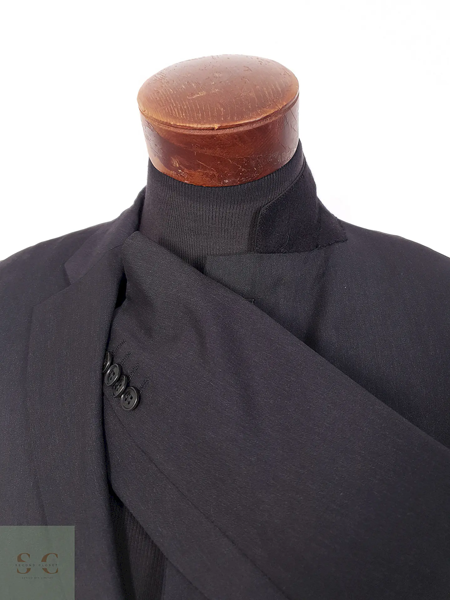 Blazer Roy Robson Plomo Muy Oscuro 100% Lana Virgen Reda - Talla L 5