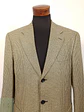 Blazer Werther chaqueta lana virgen y seda Dorado azul – Talla XL - Miniatura 4
