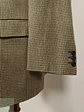 Blazer Werther chaqueta lana virgen y seda Dorado azul – Talla XL - Miniatura 6