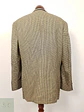 Blazer Werther chaqueta lana virgen y seda Dorado azul – Talla XL - Miniatura 11
