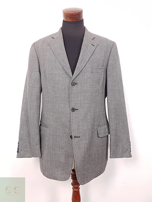 Blazer Canda Gris 100% Lana Virgen - Talla L
