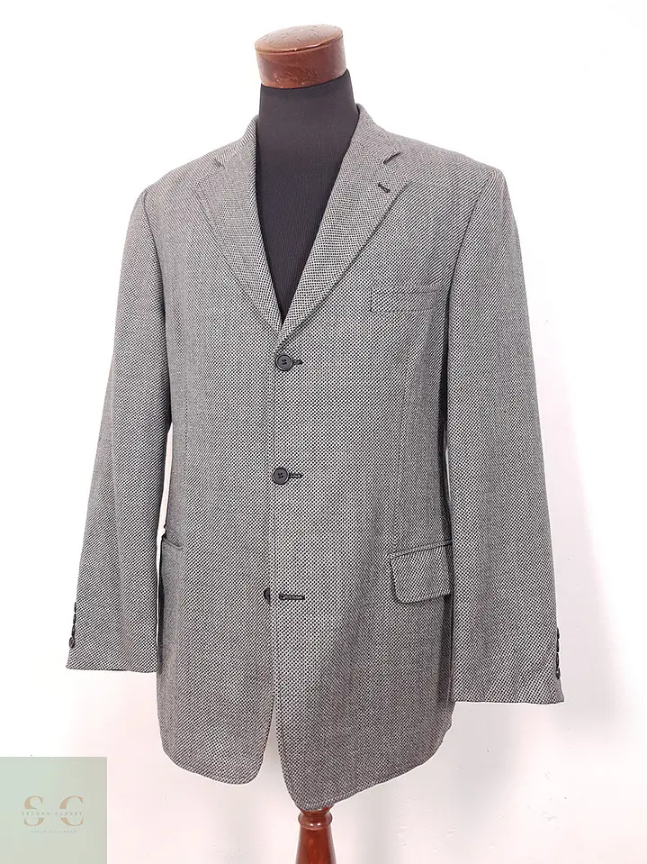 Blazer Canda Gris 100% Lana Virgen - Talla L 2