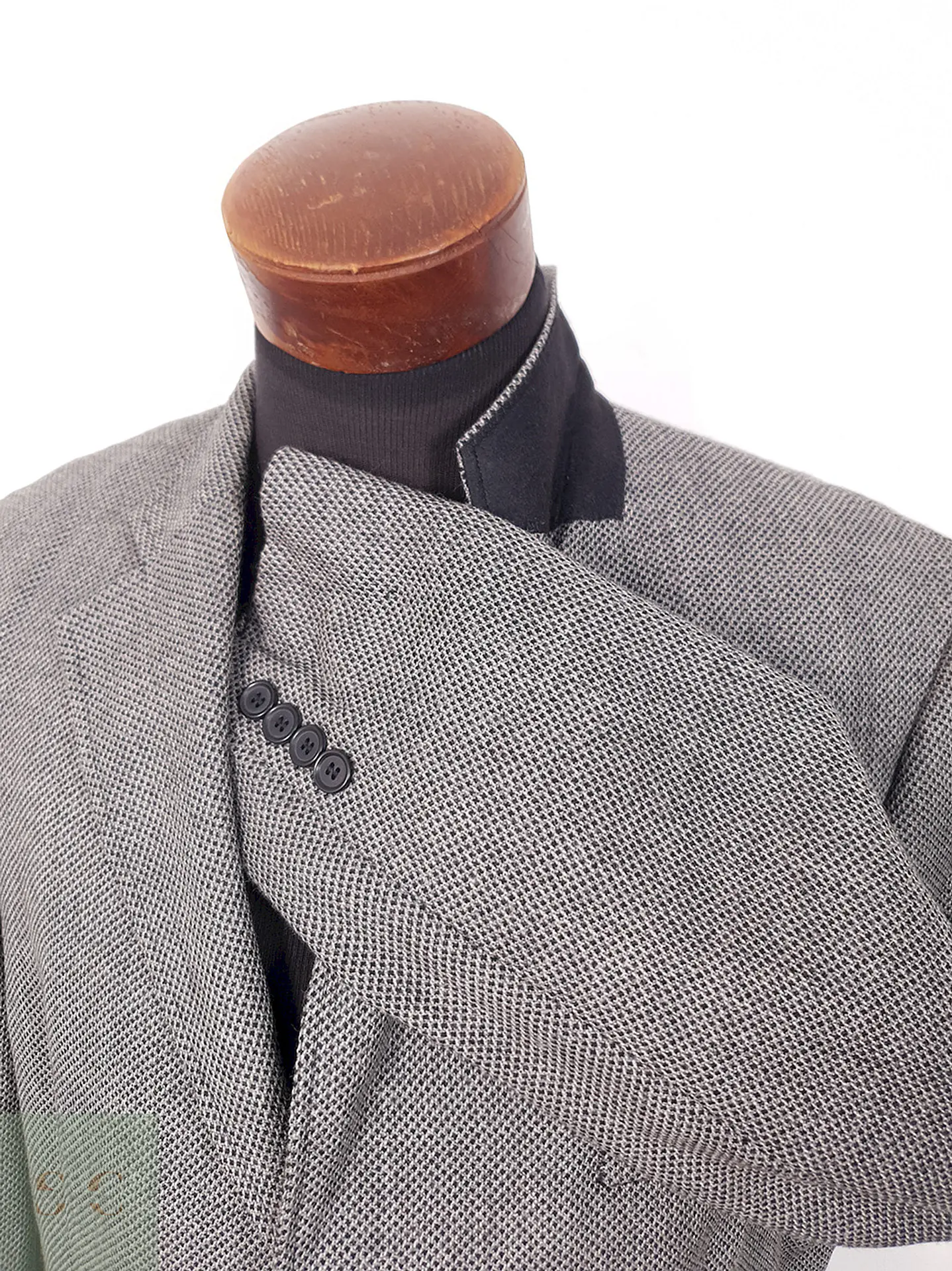 Blazer Canda Gris 100% Lana Virgen - Talla L 6