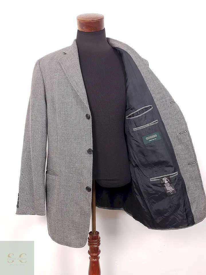 Blazer Canda Gris 100% Lana Virgen - Talla L 9