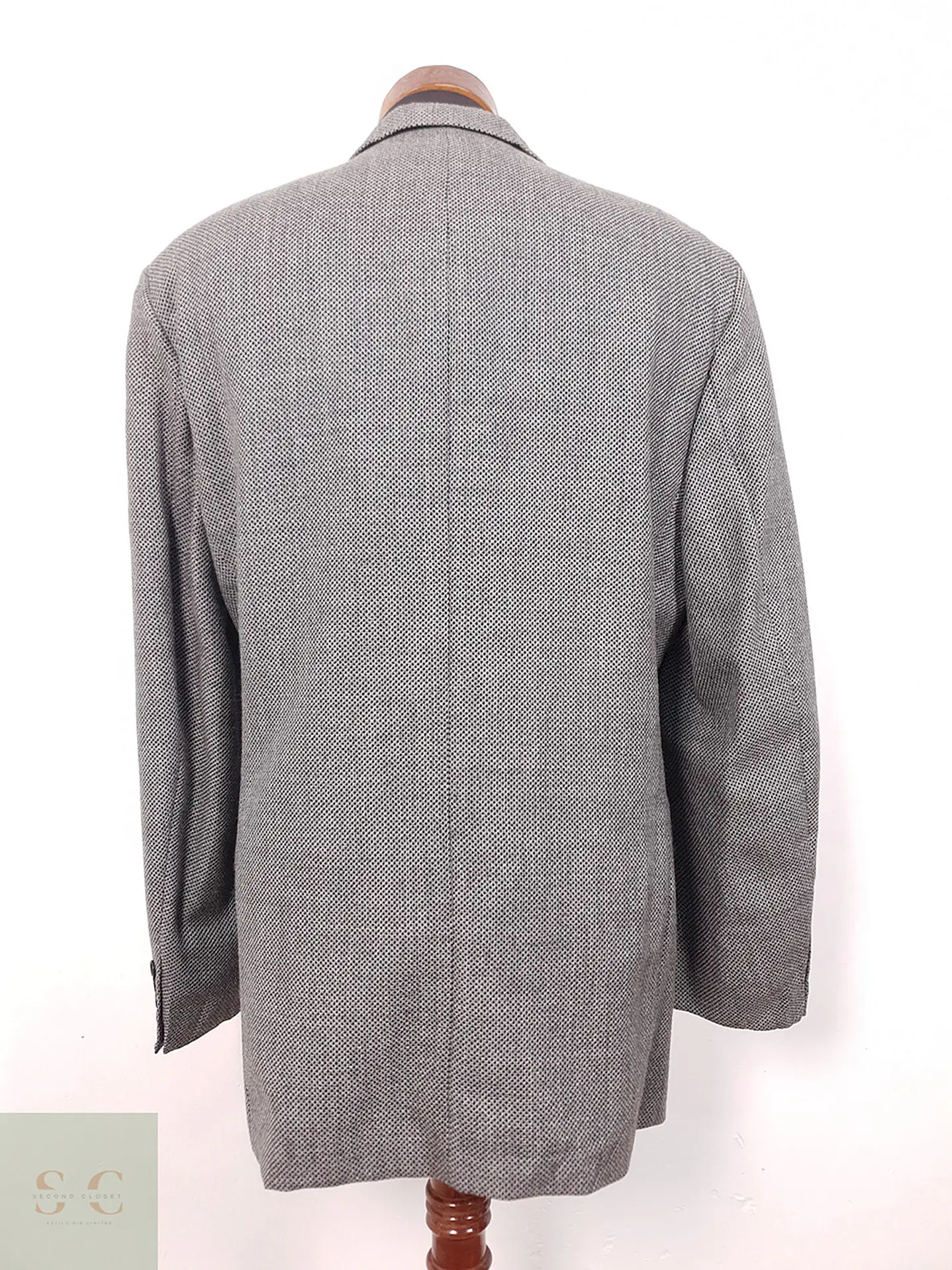 Blazer Canda Gris 100% Lana Virgen - Talla L 10