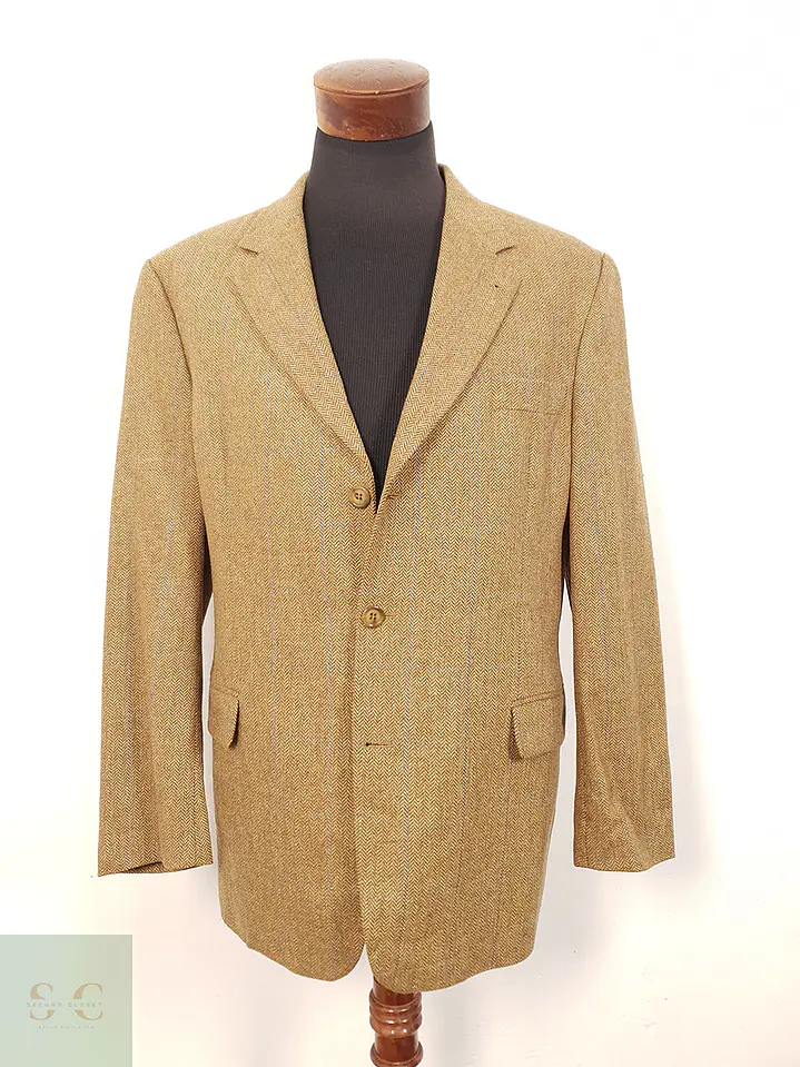 Blazer Lanificio di Pray Café 100% Algodón - Talla L 1