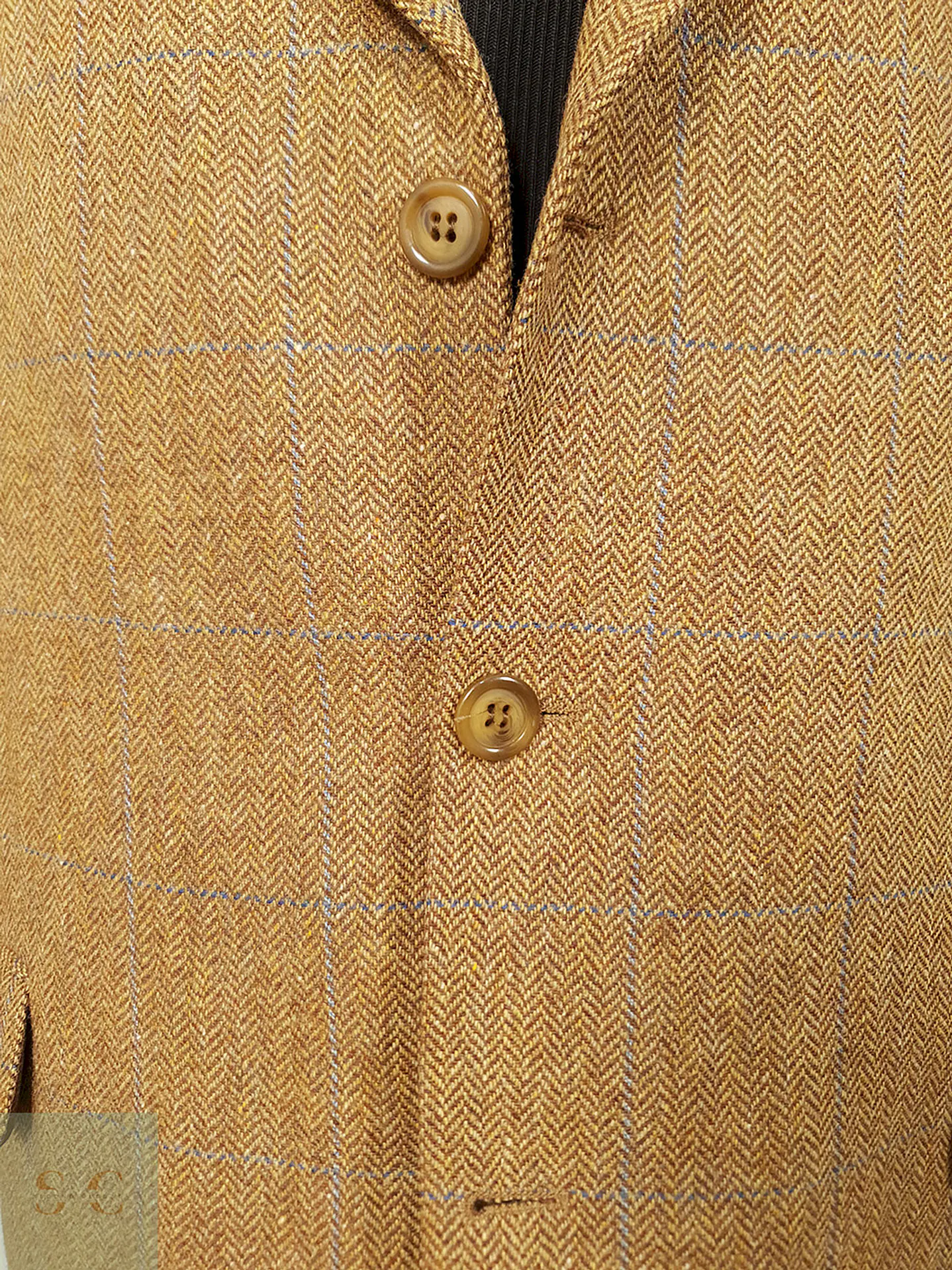 Blazer Lanificio di Pray Café 100% Algodón - Talla L 3
