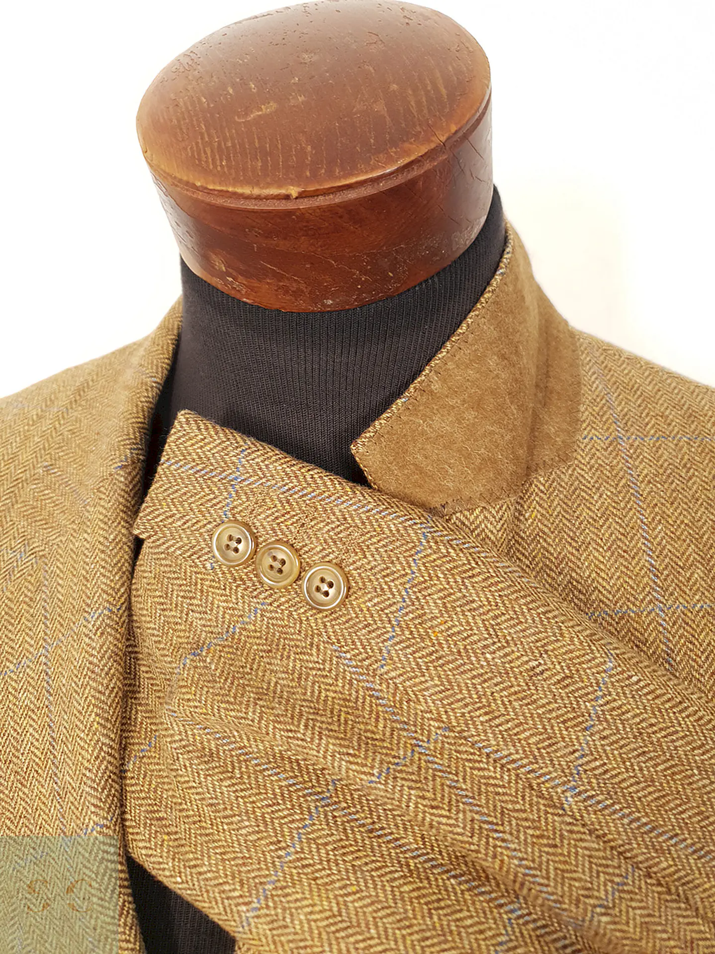 Blazer Lanificio di Pray Café 100% Algodón - Talla L 6