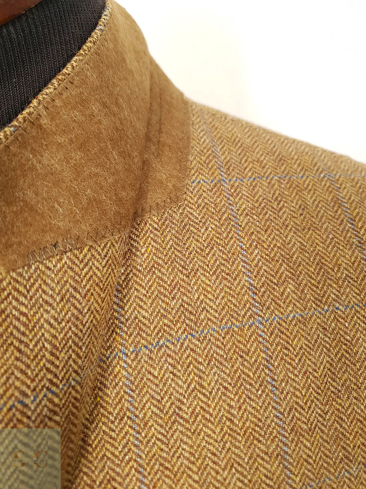 Blazer Lanificio di Pray Café 100% Algodón - Talla L 7