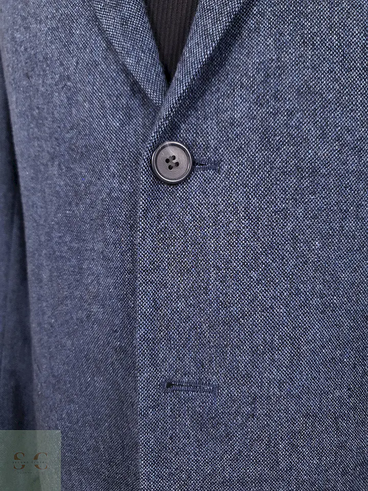 Blazer Cos Azul Lana con Poliamida - Talla M 3