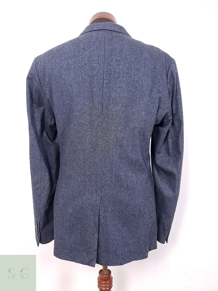 Blazer Cos Azul Lana con Poliamida - Talla M 10