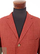 Blazer Engbers Roudiere Francés Rojo Ladrillo Mezcla Lino - Talla XXL - Miniatura 4