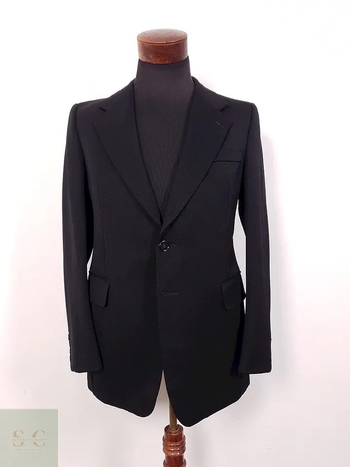 Blazer Romeo Peek Cloppenburg 100% Lana Virgen Negro - Talla S 1