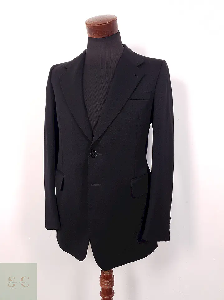 Blazer Romeo Peek Cloppenburg 100% Lana Virgen Negro - Talla S 2