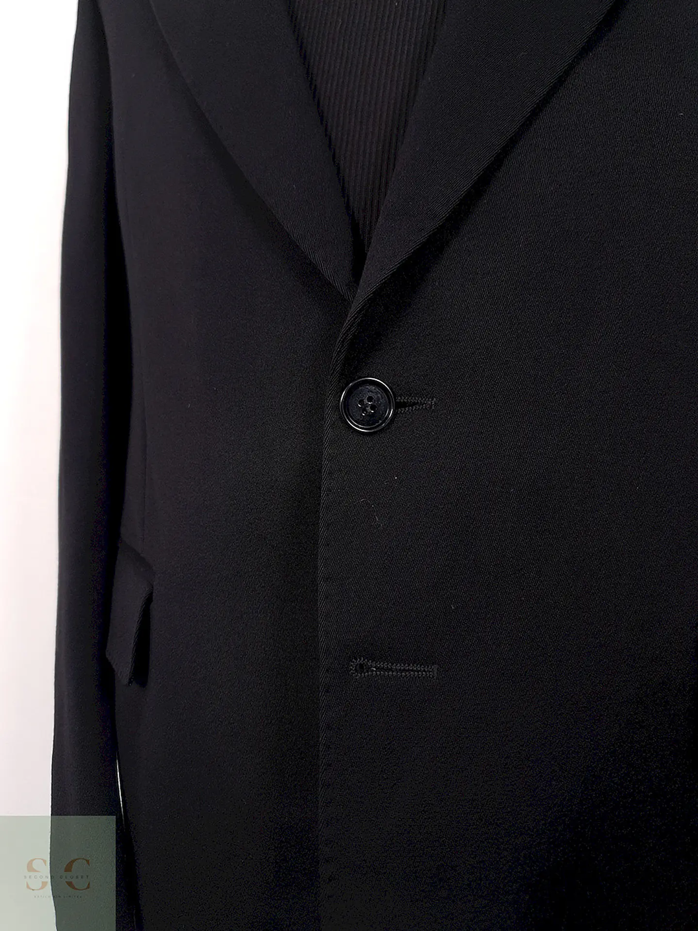 Blazer Romeo Peek Cloppenburg 100% Lana Virgen Negro - Talla S 3