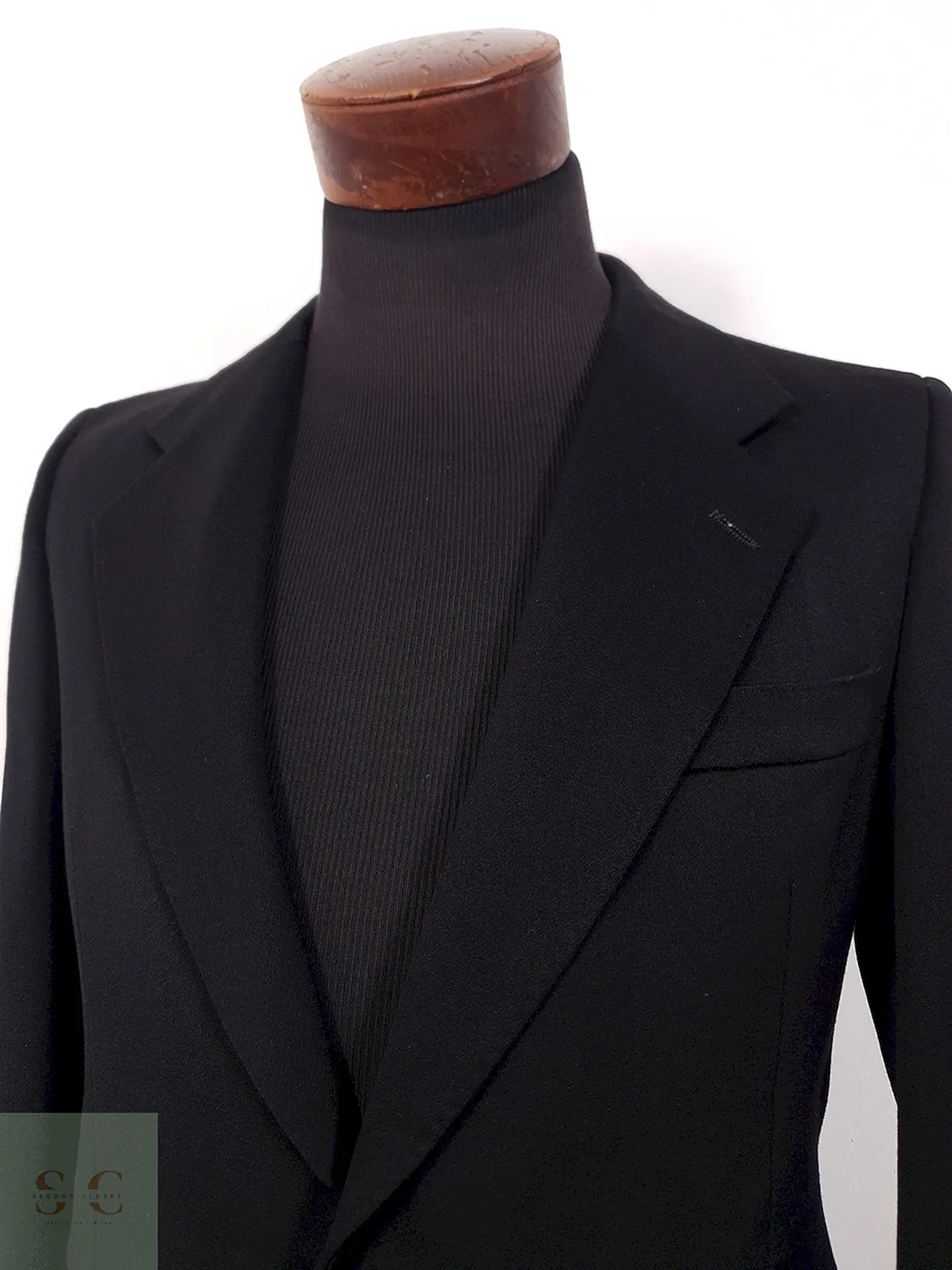 Blazer Romeo Peek Cloppenburg 100% Lana Virgen Negro - Talla S 4