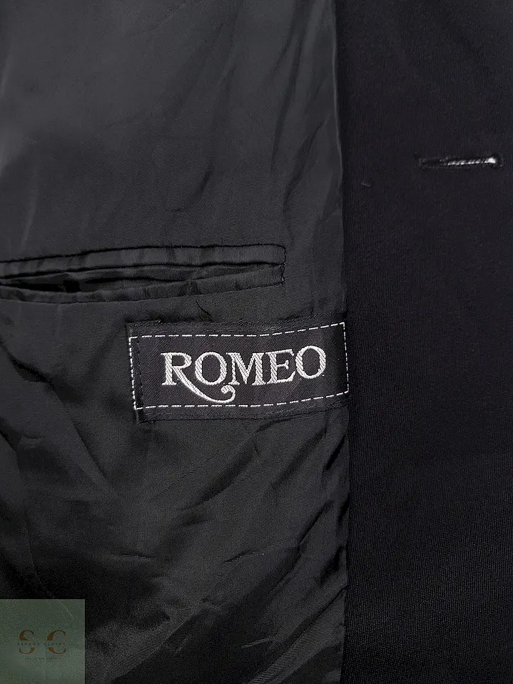 Blazer Romeo Peek Cloppenburg 100% Lana Virgen Negro - Talla S 8