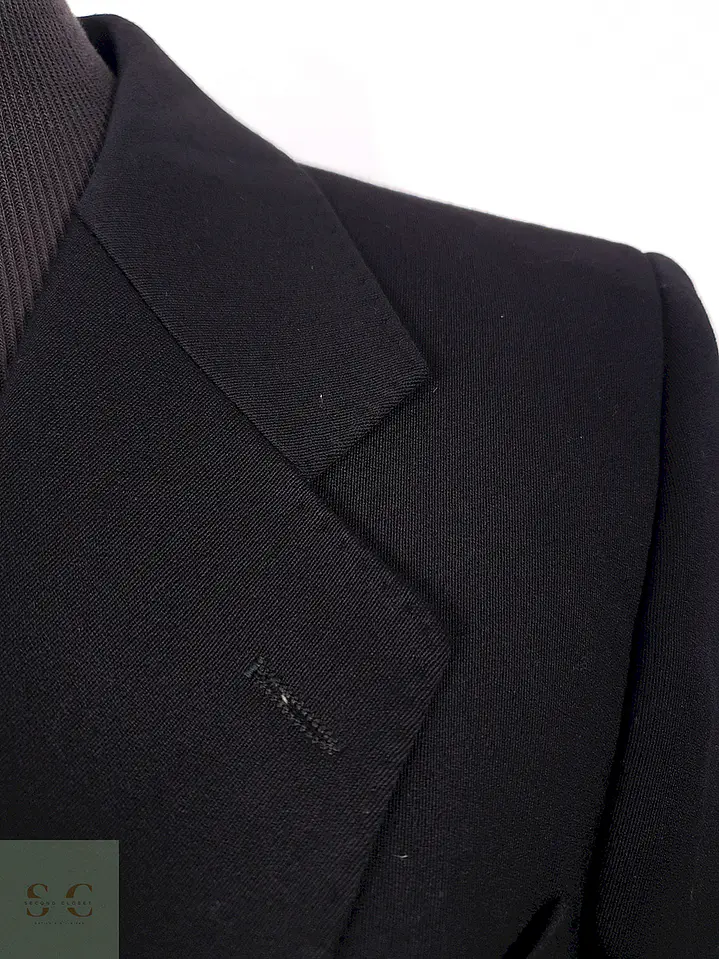 Blazer Romeo Peek Cloppenburg 100% Lana Virgen Negro - Talla S 11