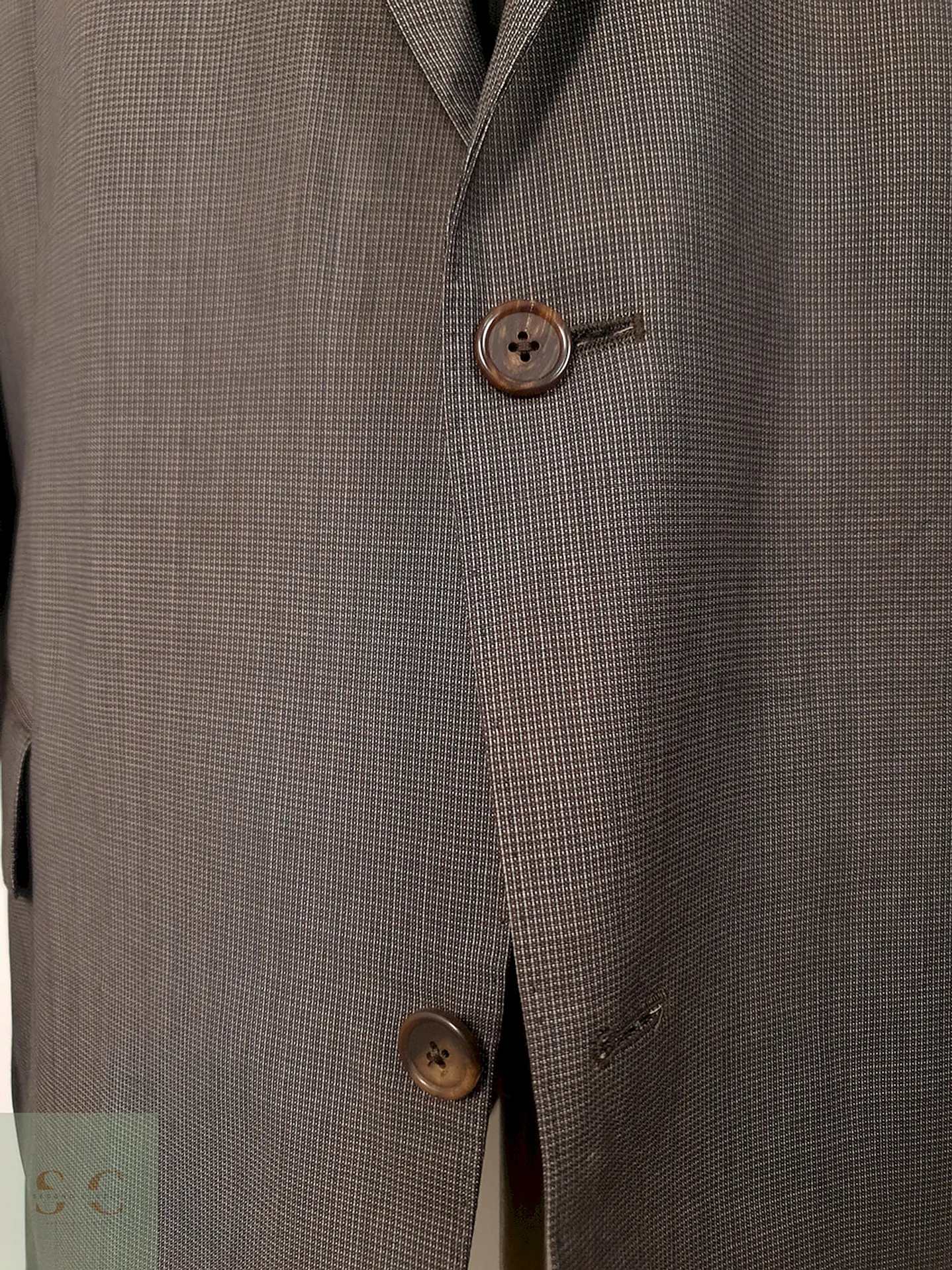 Blazer Eduard Dressler Café 100% Lana Virgen - Talla LXL 3