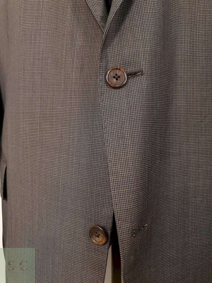 Blazer Eduard Dressler Café 100% Lana Virgen - Talla LXL 3