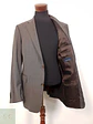 Blazer Eduard Dressler Café 100% Lana Virgen - Talla LXL - Miniatura 8