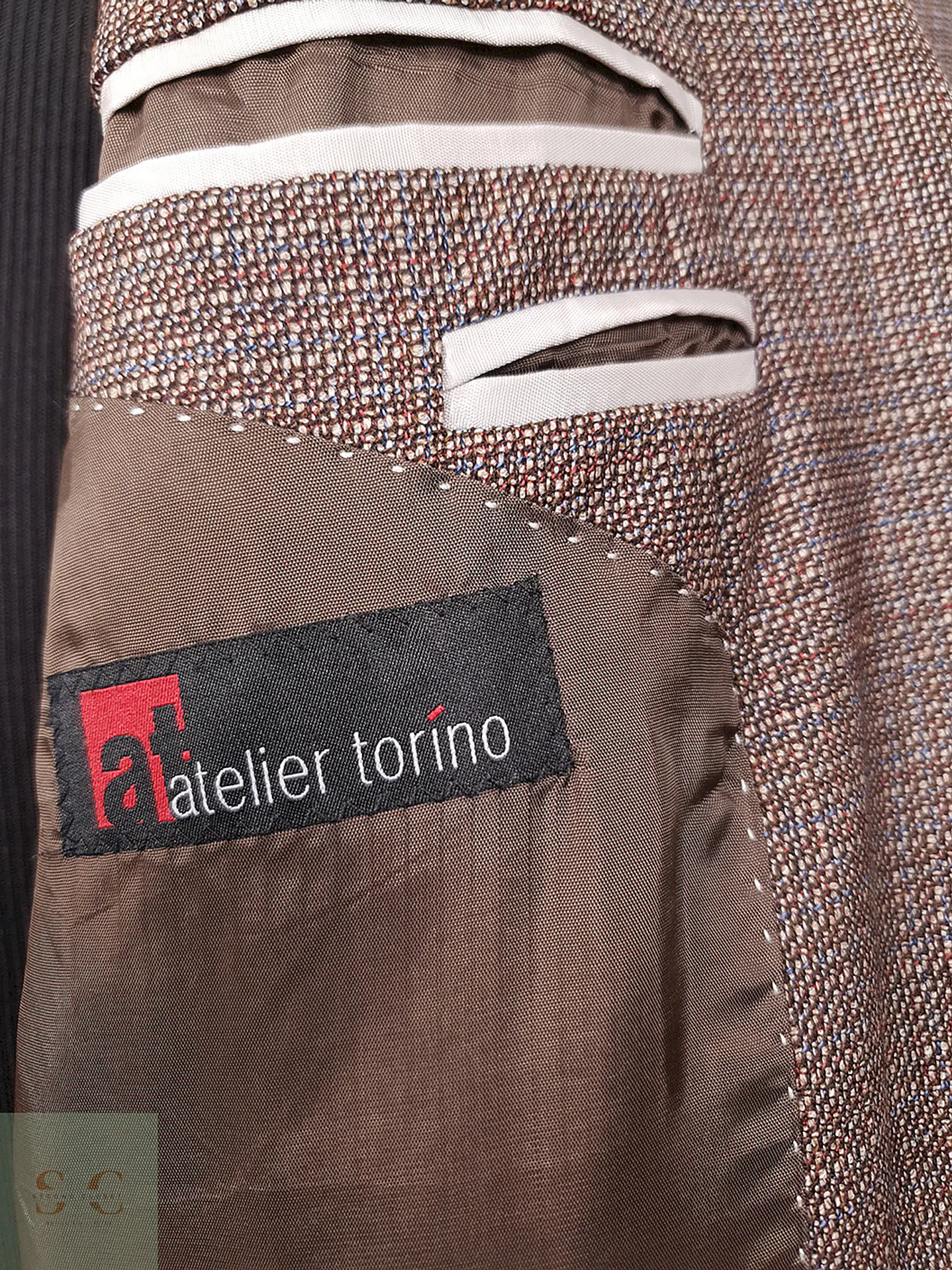 Blazer Atelier Torino Rojo Azul Café Reda Travelmate - Talla LXL 6