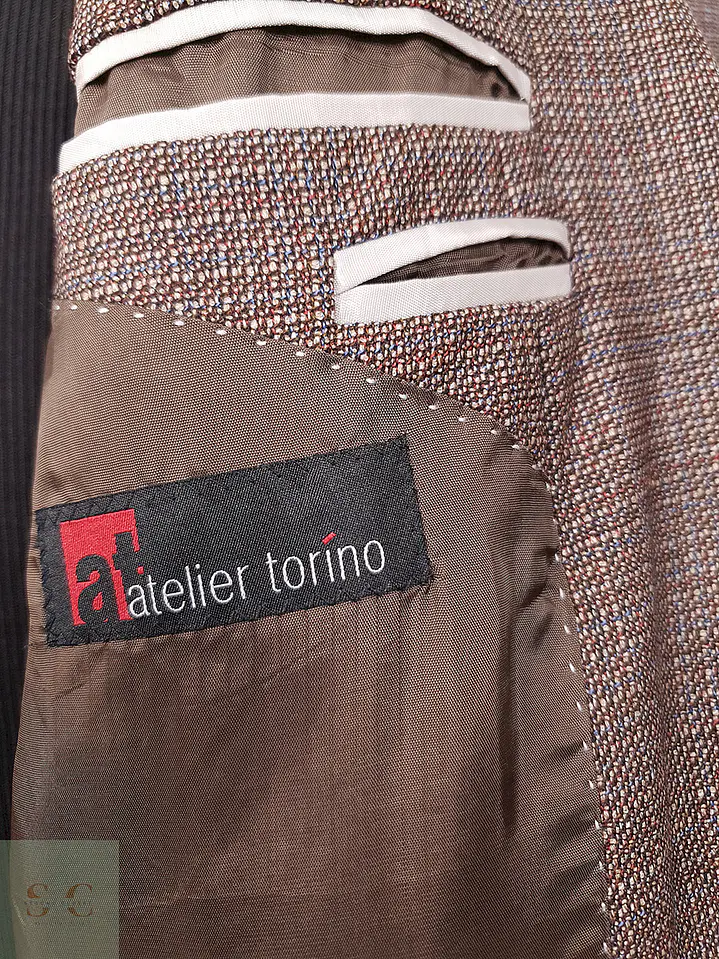 Blazer Atelier Torino Rojo Azul Café Reda Travelmate - Talla LXL 6