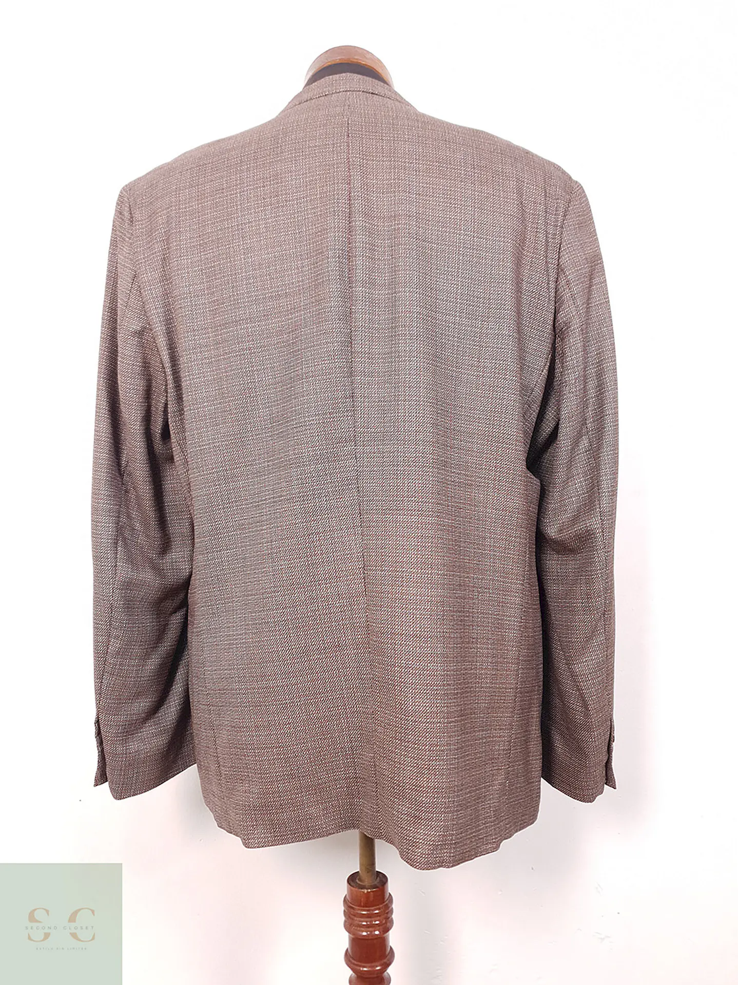 Blazer Atelier Torino Rojo Azul Café Reda Travelmate - Talla LXL 9