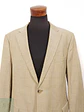 Blazer Via Cortesa Mezcla Lana Virgen y Lino Ocre Dorado - Talla XXL - Miniatura 3