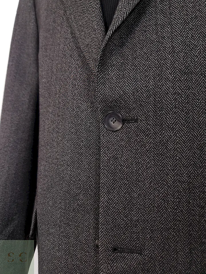 Blazer Aw Dunmore 100% Lana Virgen Plomo Espiga - Talla XL 4