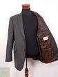 Blazer Aw Dunmore 100% Lana Virgen Plomo Espiga - Talla XL - Miniatura 6