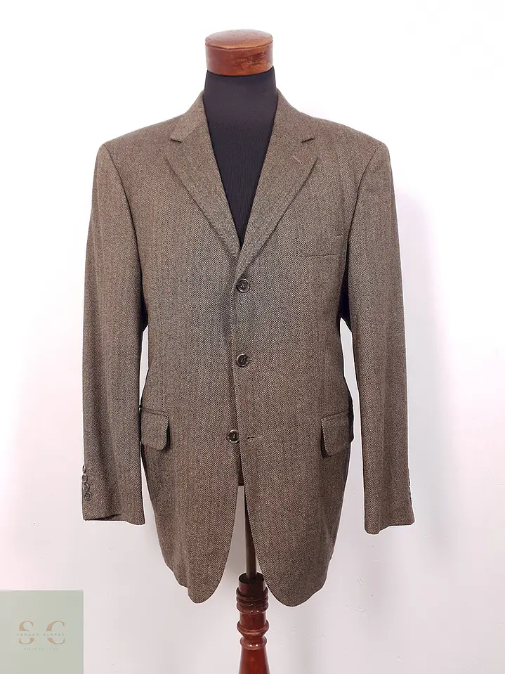 Blazer Barisal Café Espiga - Talla L 2