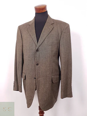 Blazer Barisal Café Espiga - Talla L