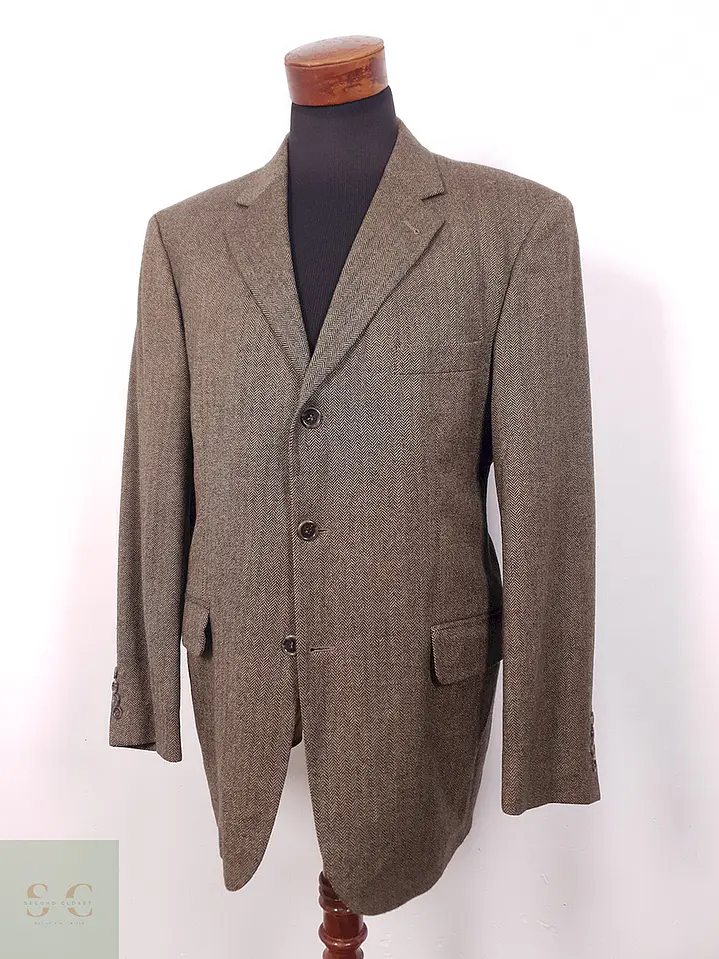 Blazer Barisal Café Espiga - Talla L 1
