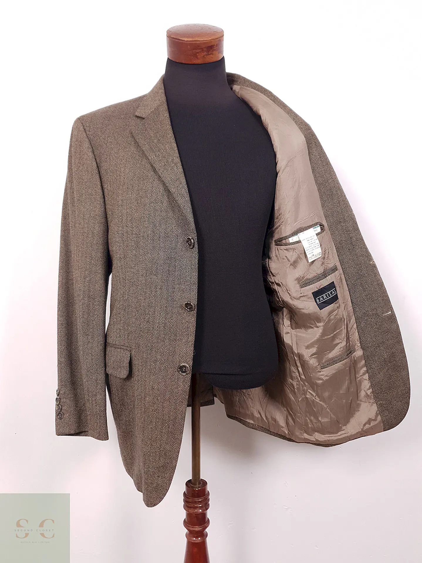 Blazer Barisal Café Espiga - Talla L 8