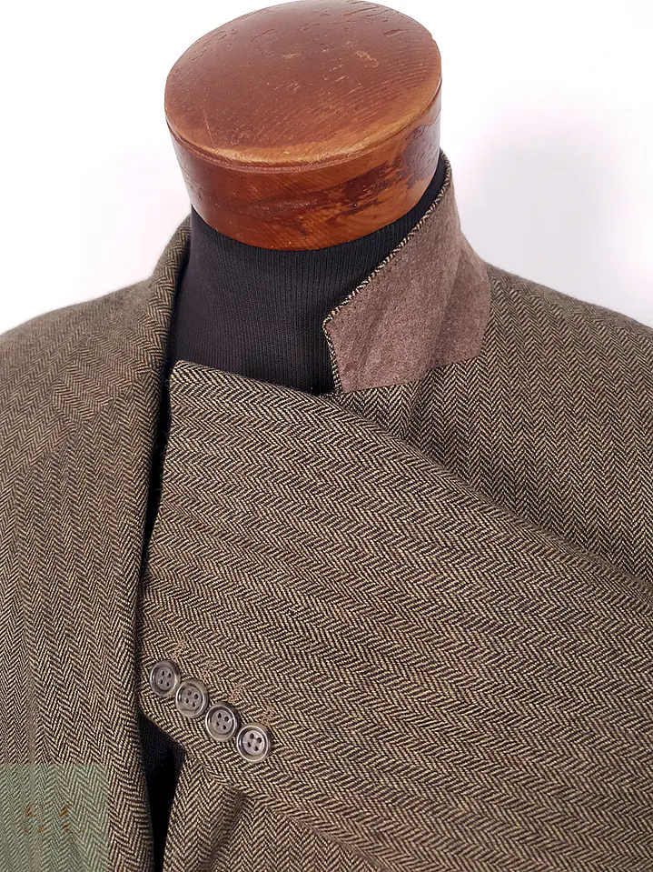 Blazer Barisal Café Espiga - Talla L 10