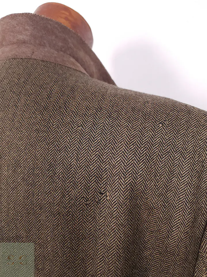 Blazer Barisal Café Espiga - Talla L 11